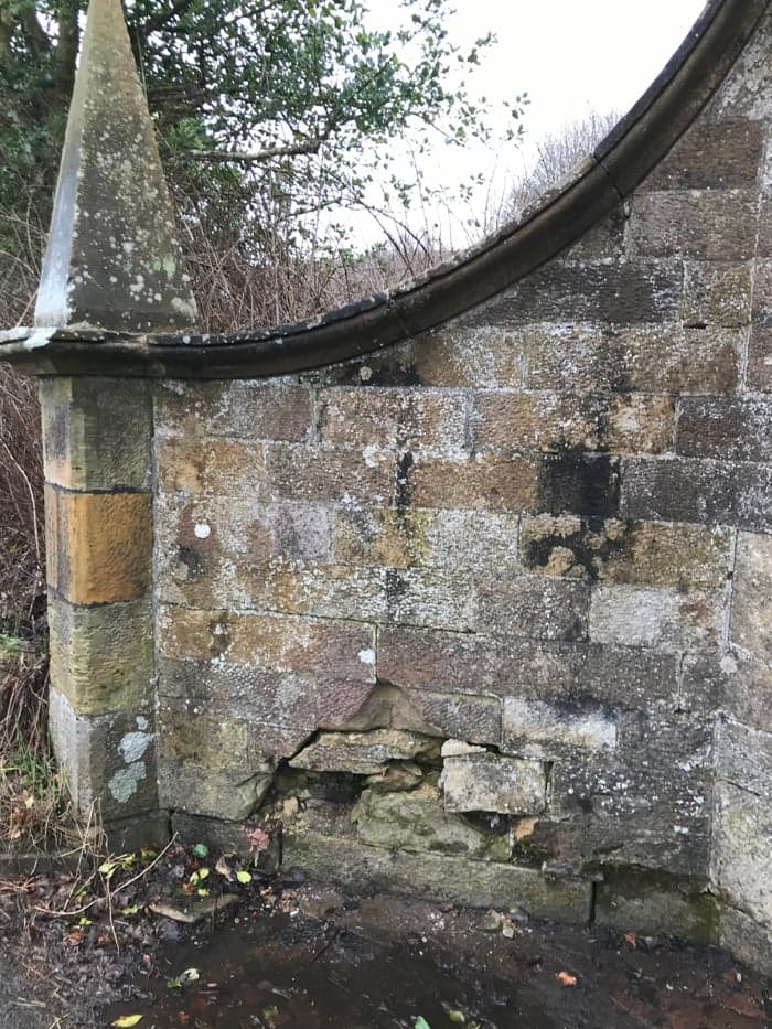 The historic Carlops drinking fountain